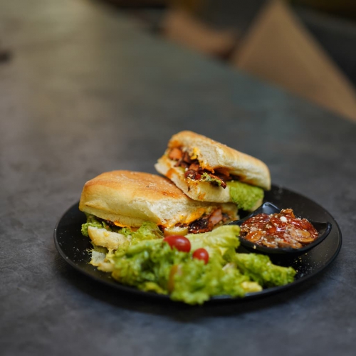  عکس چاباتا سوسيس تخم مرغ